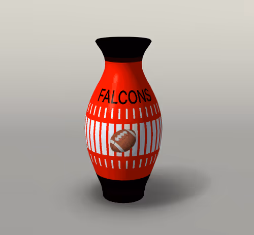 Falcons Football Ceramics