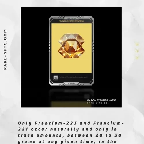Level 7 - Francium Rare Mineral Collections