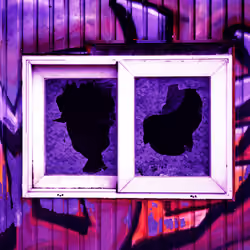 PURPLE Broken Windows 6/8