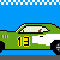 NASCAR Plymouth Barracuda #13