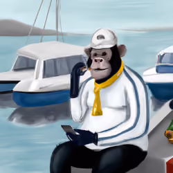 Generative Ape Club AI 8