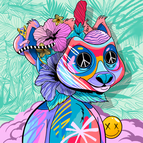 LEMUR LEMUR x RUBENBIGQ - Trippy Lemur