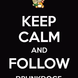 FOLLOW DrunkDoge