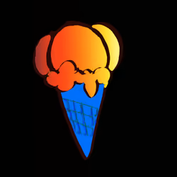 Sugar Cone Icee 