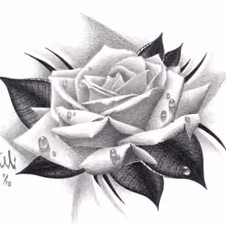 Rose Drawing
