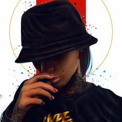 Hype 'n' Hate. White #1
