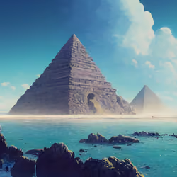 #003 Mystic Lands - Beach Pyramid 