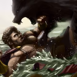Vs. Giant Wolf