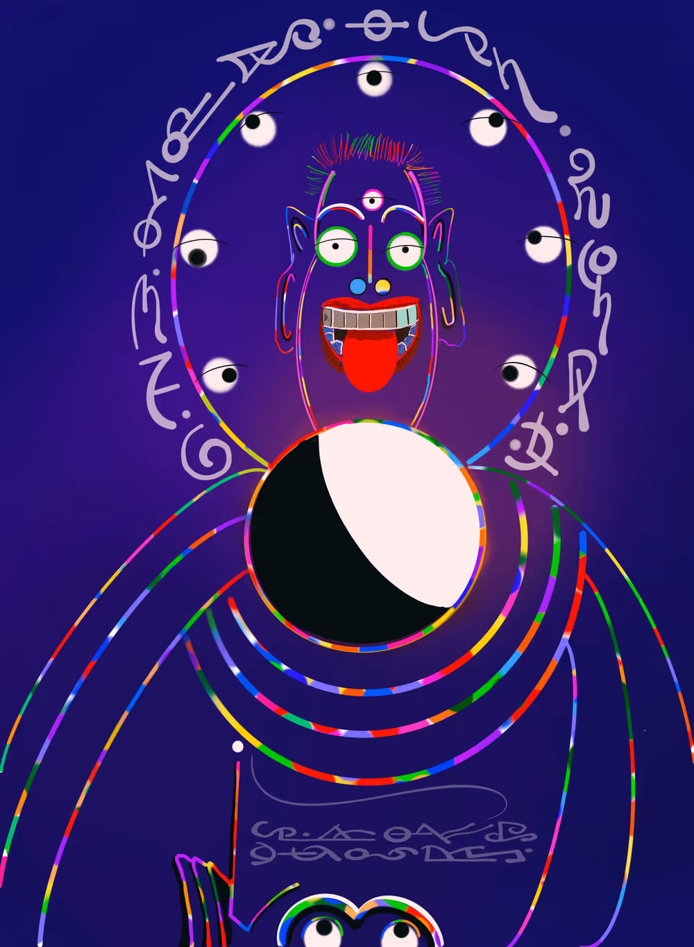Bodhisattva Dizang at Play with the Superpower Samadhi