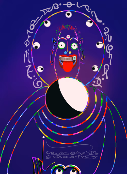 Bodhisattva Dizang at Play with the Superpower Samadhi