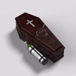 breathable coffin