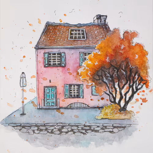 Le Watercolor Paintings