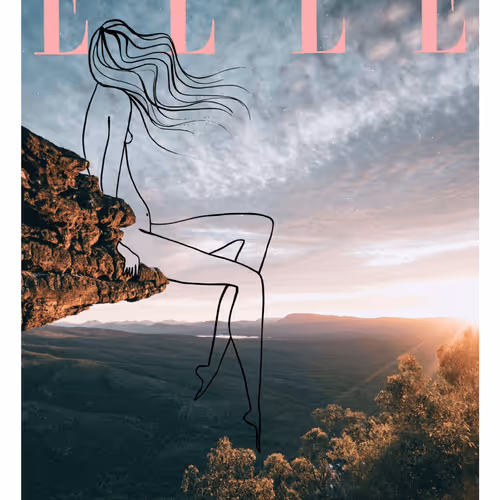 Koketit X Elle Norway - Green Issue Cover