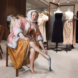 Visitor #89: Trying out the latest fashion trend