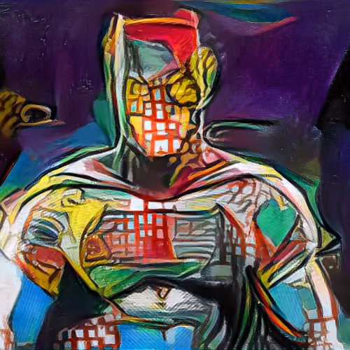 Picasso Batman Punk #0002