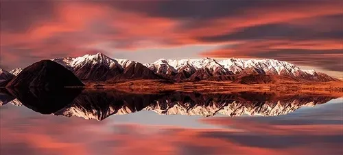 Sunset At The Lake Animated*