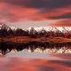 Sunset At The Lake Animated*