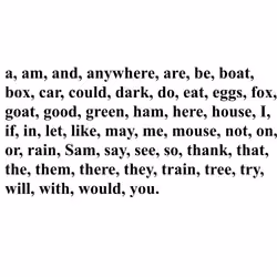Dr. Seuss: 50 Words