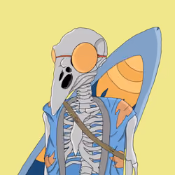 RAVEN SKULL #003