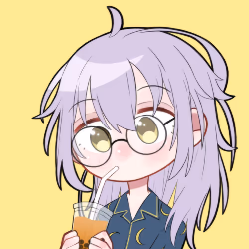 Cute Glasses Girl Chibi
