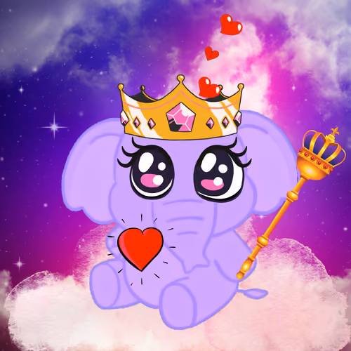 Marie Queen Of Elephants 🐘💗👑