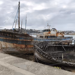 Old fishing boats