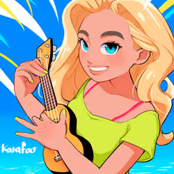 ＃Ｅ（ミ）　Hawaiian girl