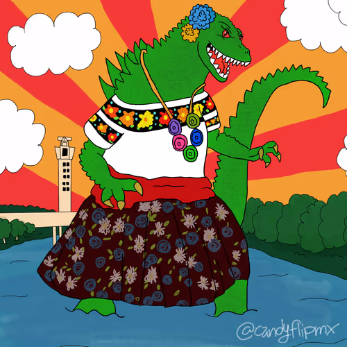 Godzilla Choca