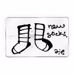 New Socks Coloring Template 7