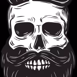 Bearded Skull
