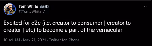 Crypto Creator Thoughts