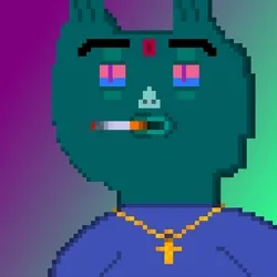 Lil Pixel Demon #015 CRYSTAL RARE