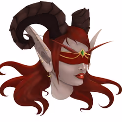 Female Warcraft Collectable - Demon Hunter
