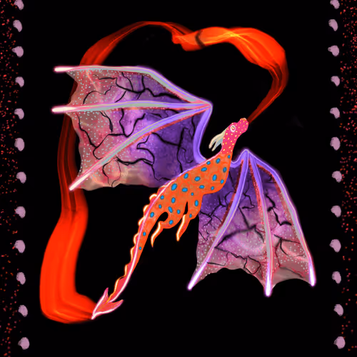 magic DRAGON creature card
