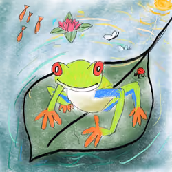 4YRSOLD #7 "Frog" |Costa Rica|