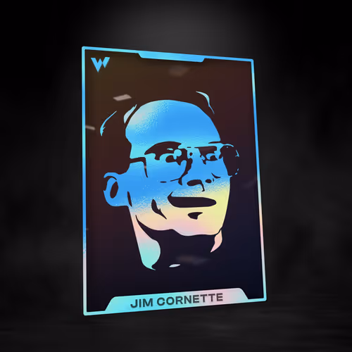 Jim Cornette "Cornette Face" #1/1