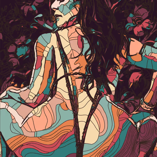 Geometric Girl #9198