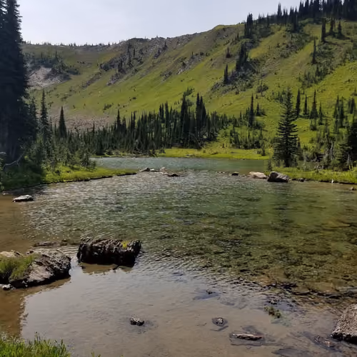 Mt Aeneas Black Lake 