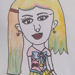 Rainbow girl