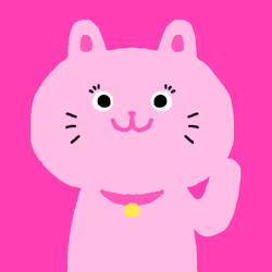 Maneki neko-pink-left