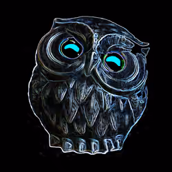 Smiley Owl #015