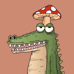 mushroom on the head