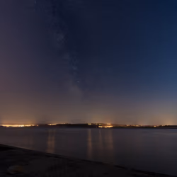 Sunset Asto Timelapse • Milkyway Sunset over the Adriatic Sea in Kačjak Resort