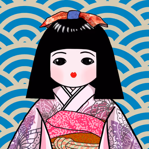 Japanese doll #Ofuku