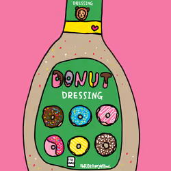 The donuts dressing