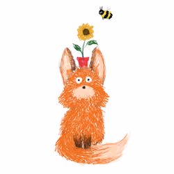 Plant Pot Fox