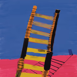 the ladder