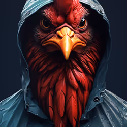 Angry Rooster.