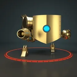 Mech Mini Boss Gold