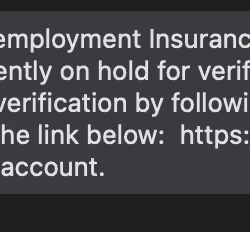 Scam from +16096082259